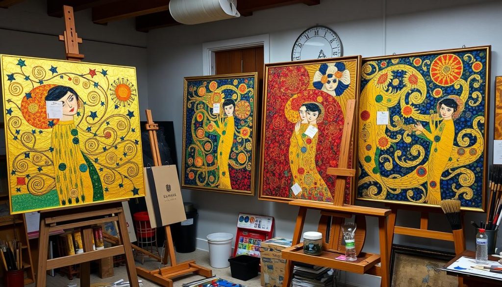 reproductions d'art gustav klimt