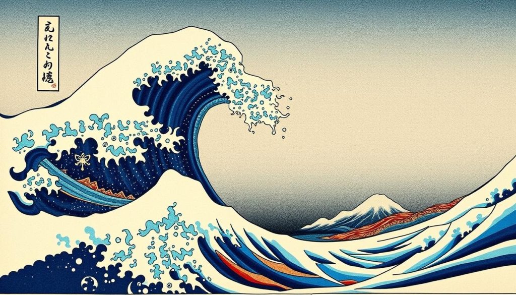 tableau reproduction hokusai