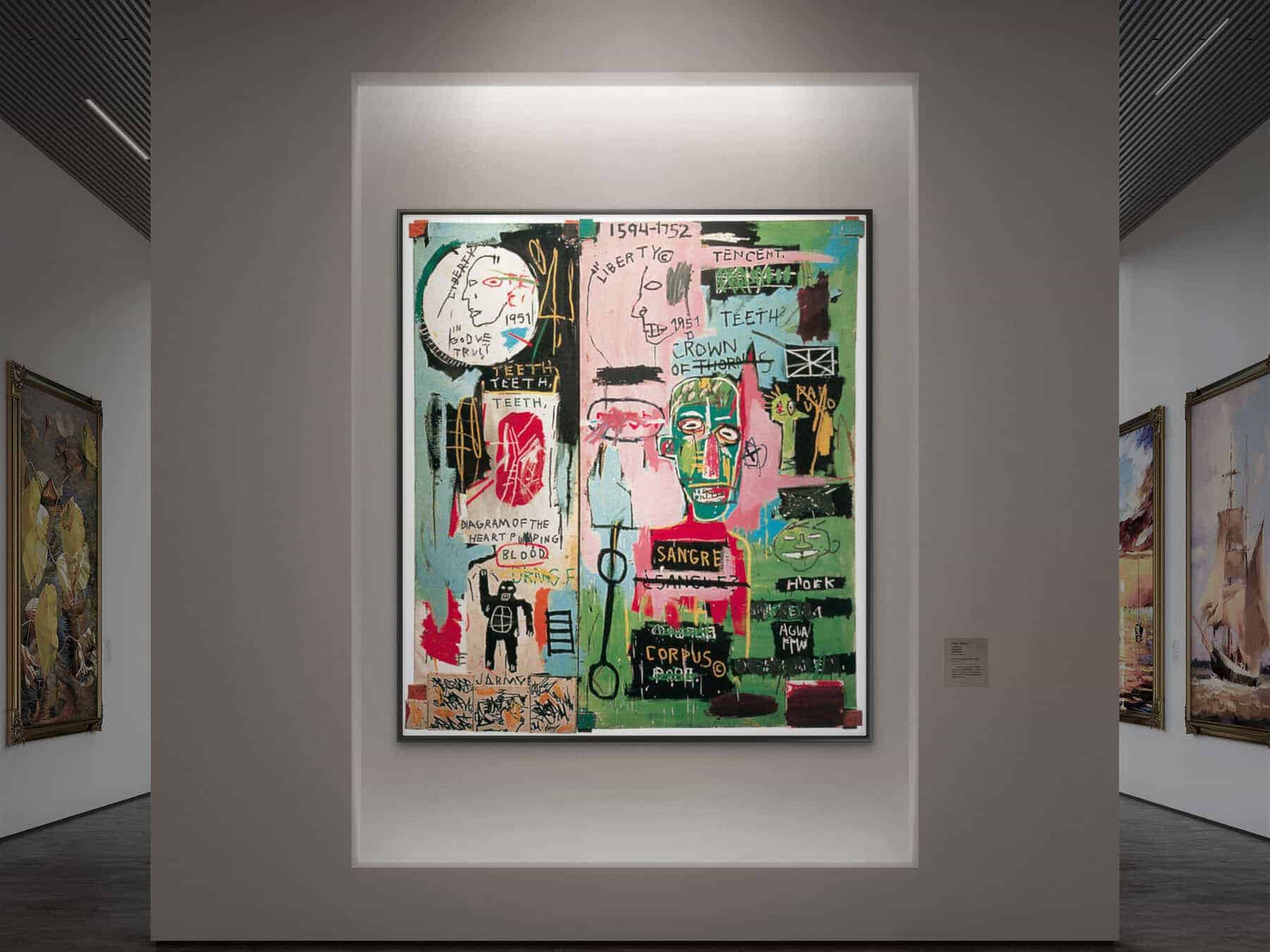 Reproduction tableau basquiat in italian | Qualité Musée