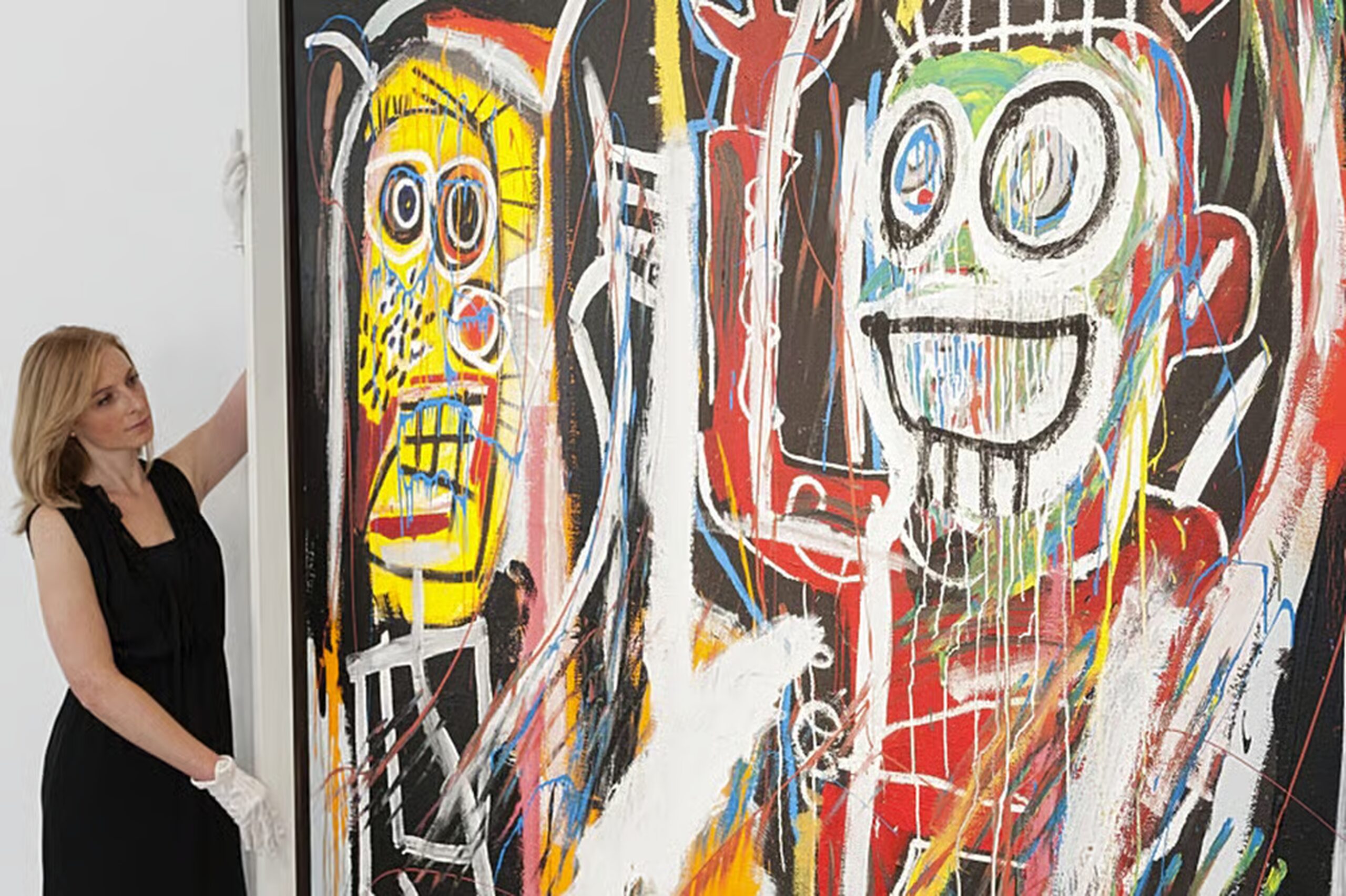 reproduction toile basquiat dustheads art101