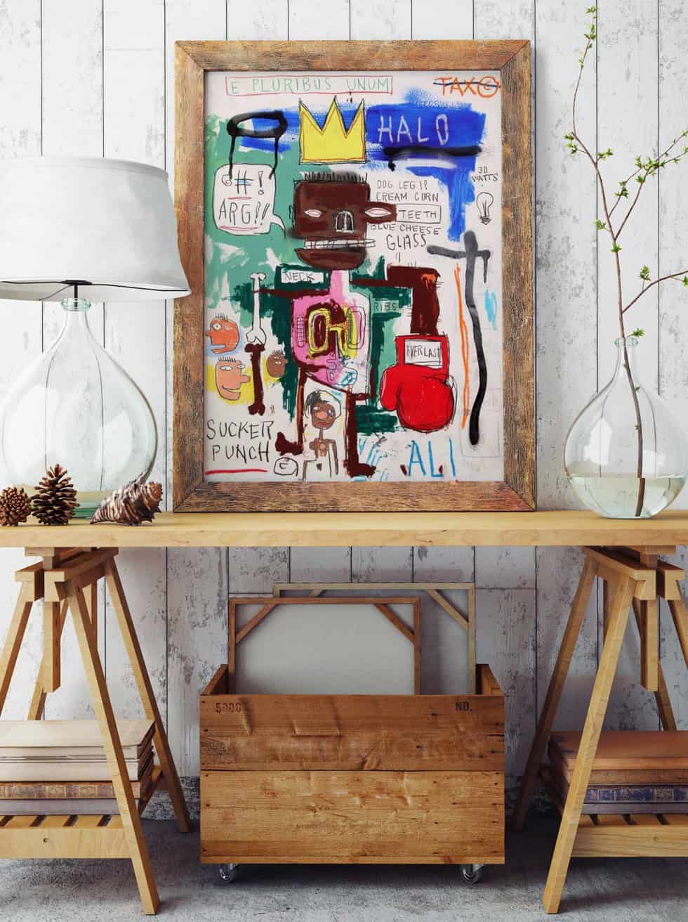 Symbole couronne tableau basquiat | Analyse d'Art Symbole couronne tableau basquiat | Analyse d'Art