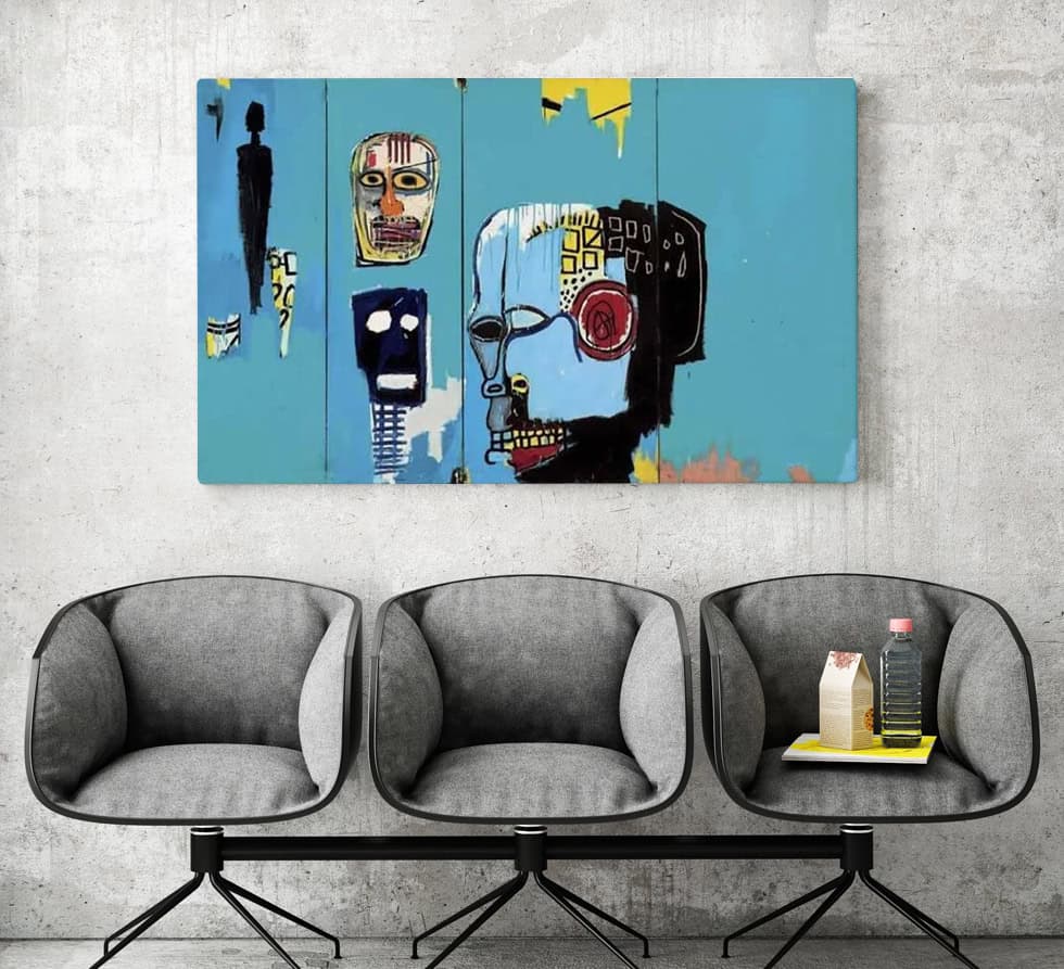 Maitres copistes oeuvre de basquiat | L'Art du Geste Maitres copistes oeuvre de basquiat | L'Art du Geste