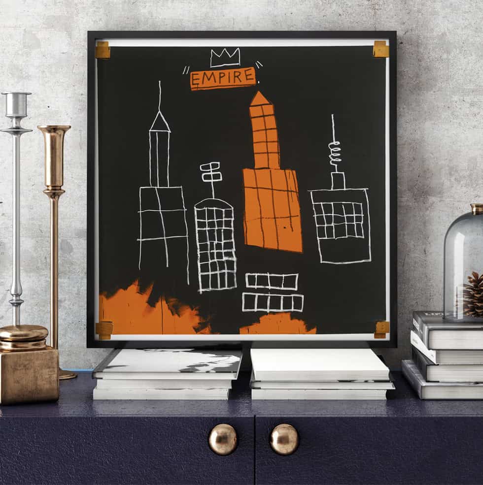 Style urbain tableau jean michel basquiat | Déco Luxe Style urbain tableau jean michel basquiat | Déco Luxe