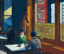 Hopper Chop Suey reproduction peinte à la main