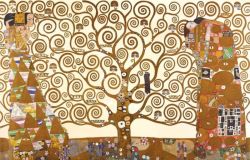 Peinture sur toile de Gustav Klimt The Tree Of Life - Whole Set reproduction peinte à la main