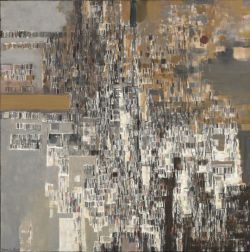 Peinture sur toile de Maria Helena Vieira Da Silva, Le Carré reproduction peinte à la main