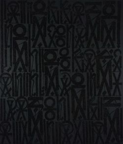 Peinture sur toile de Retna, La Pierra De Mi Gente Escondo reproduction peinte à la main