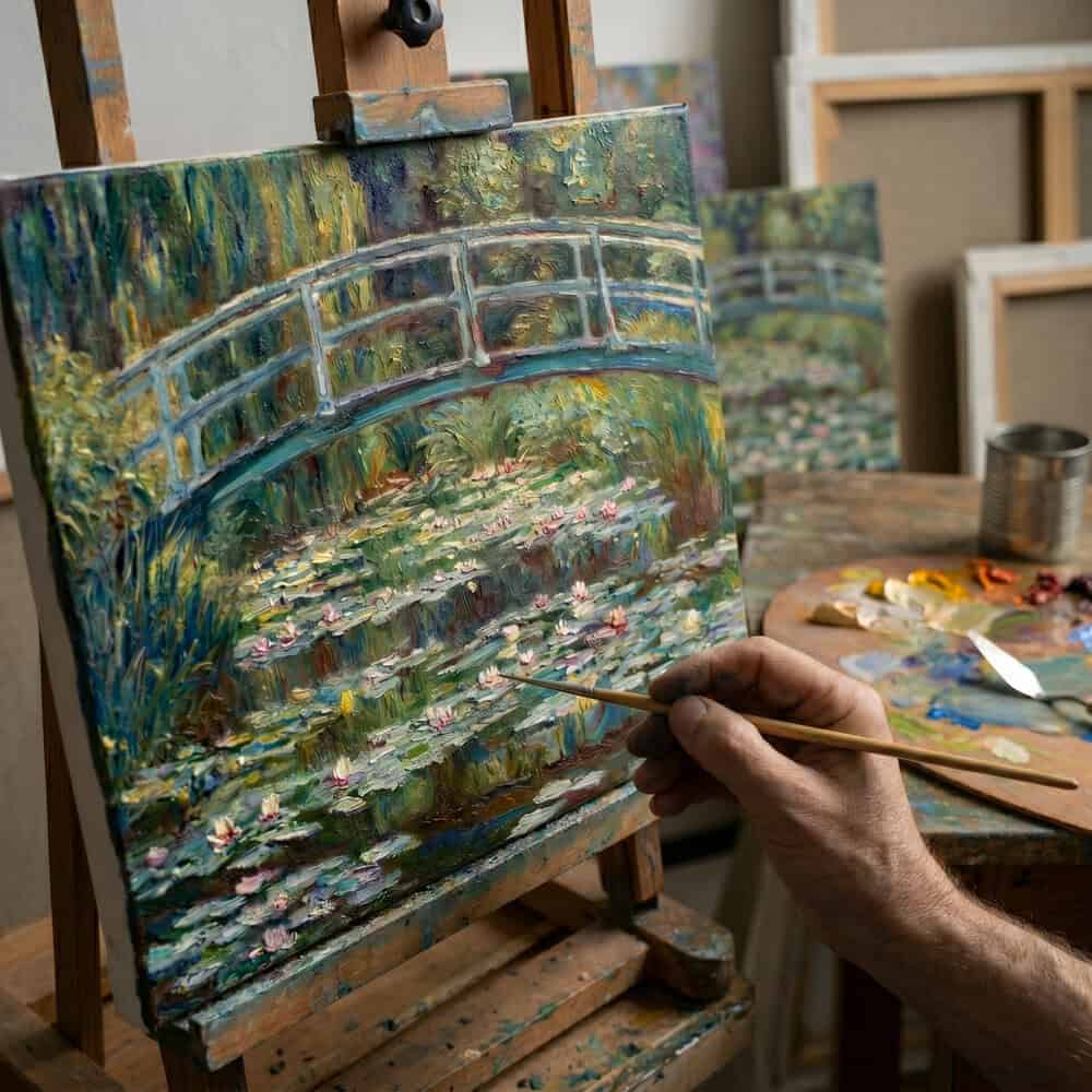 Art 101 reproductions de tableaux peint a la main au vietnam oar un artiste de france