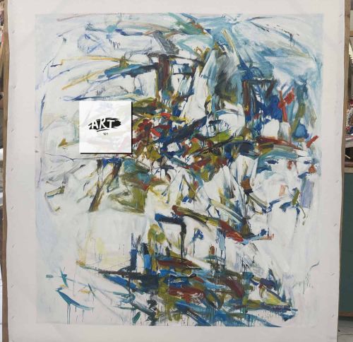 George Went Swimming At Barnes Hole But It Got Too Cold Joan Mitchell 100 X 92 Cm