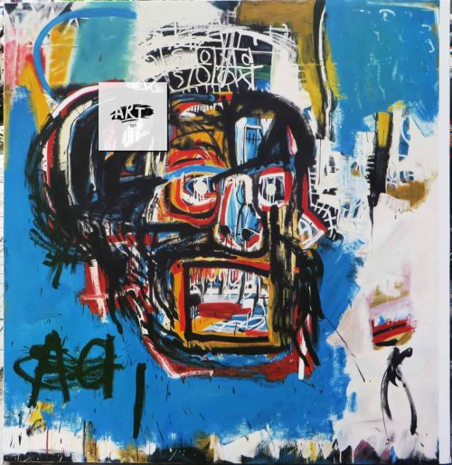 Jm Basquiat Untitled 1982 - Sales Record 100 X 94 Cm