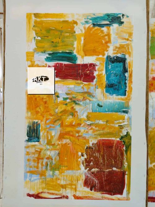 Joan Mitchell Plowed Fields - Right Panel