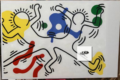 Keith Haring Painting