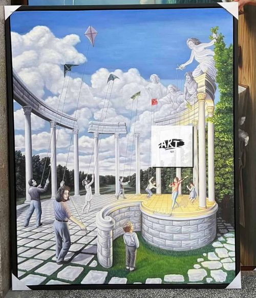 Rob Gonsalves Pulling Strings 40 X 31 In