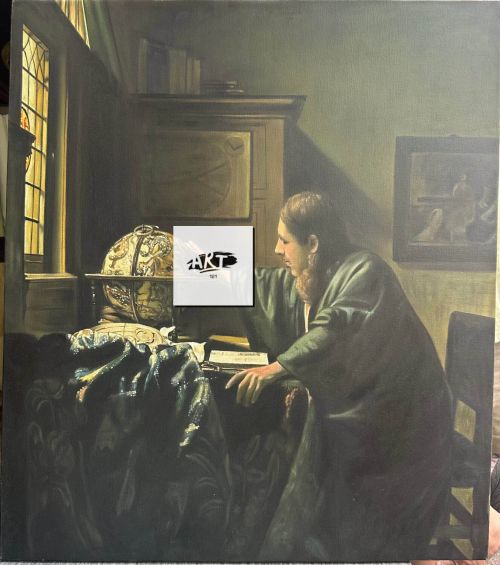 Vermeer L Astronome 80 X 70 Cm
