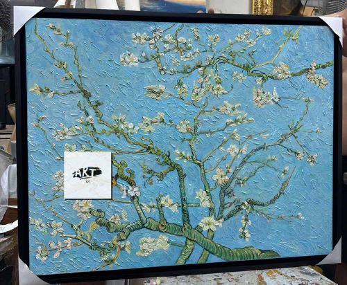 Vincent Van Gogh Amandier En Fleurs - Original 80 X 63 Cm Pour Mr B Fache