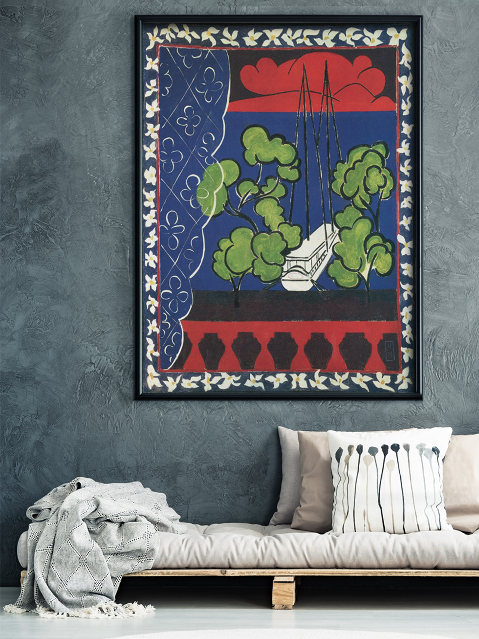 Henri Matisse, Tahiti II 1936 dans une pièce
