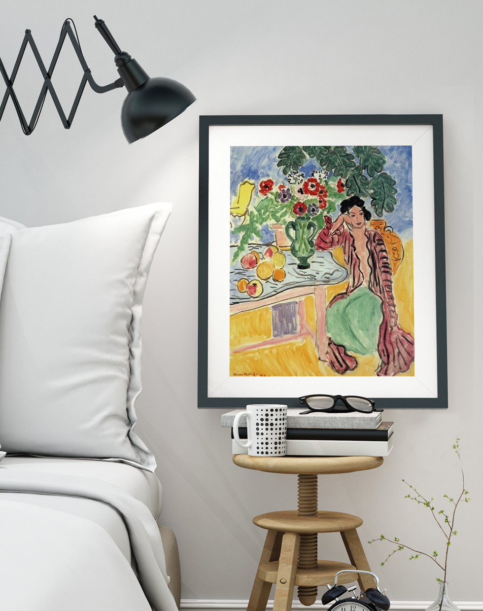 Henri Matisse, La Robe Persane - 1940 dans une pièce