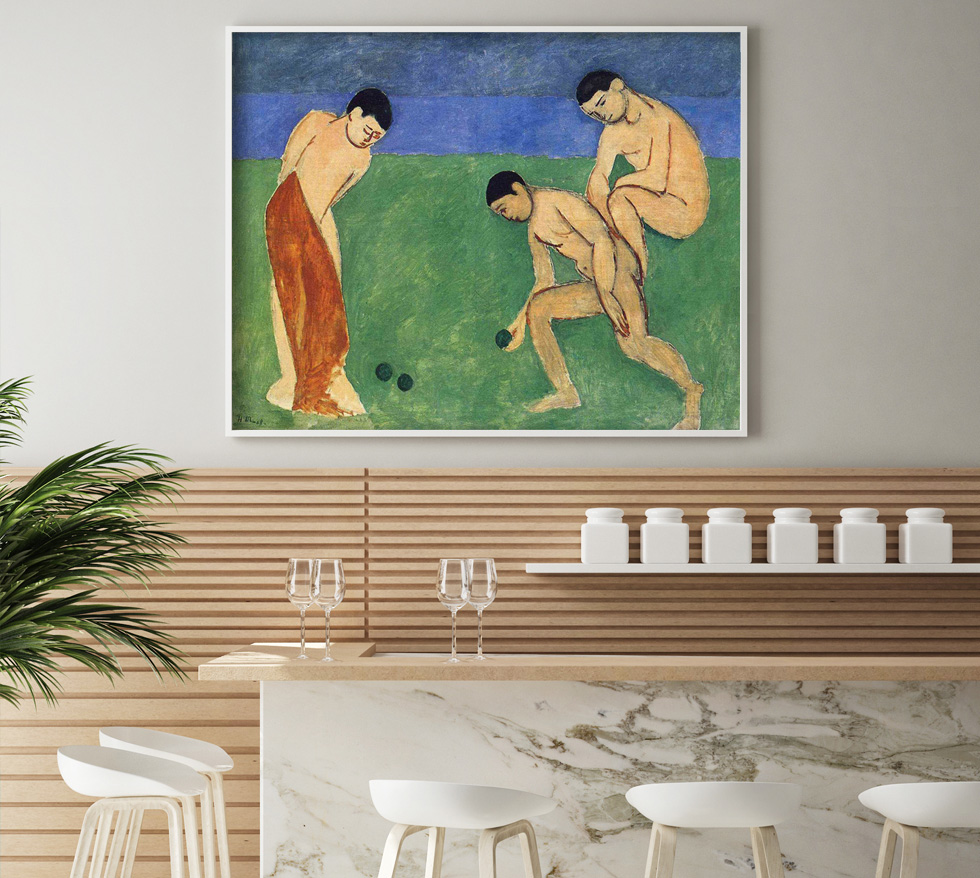 Matisse, Jeu De Boules - 1908 dans une pièce