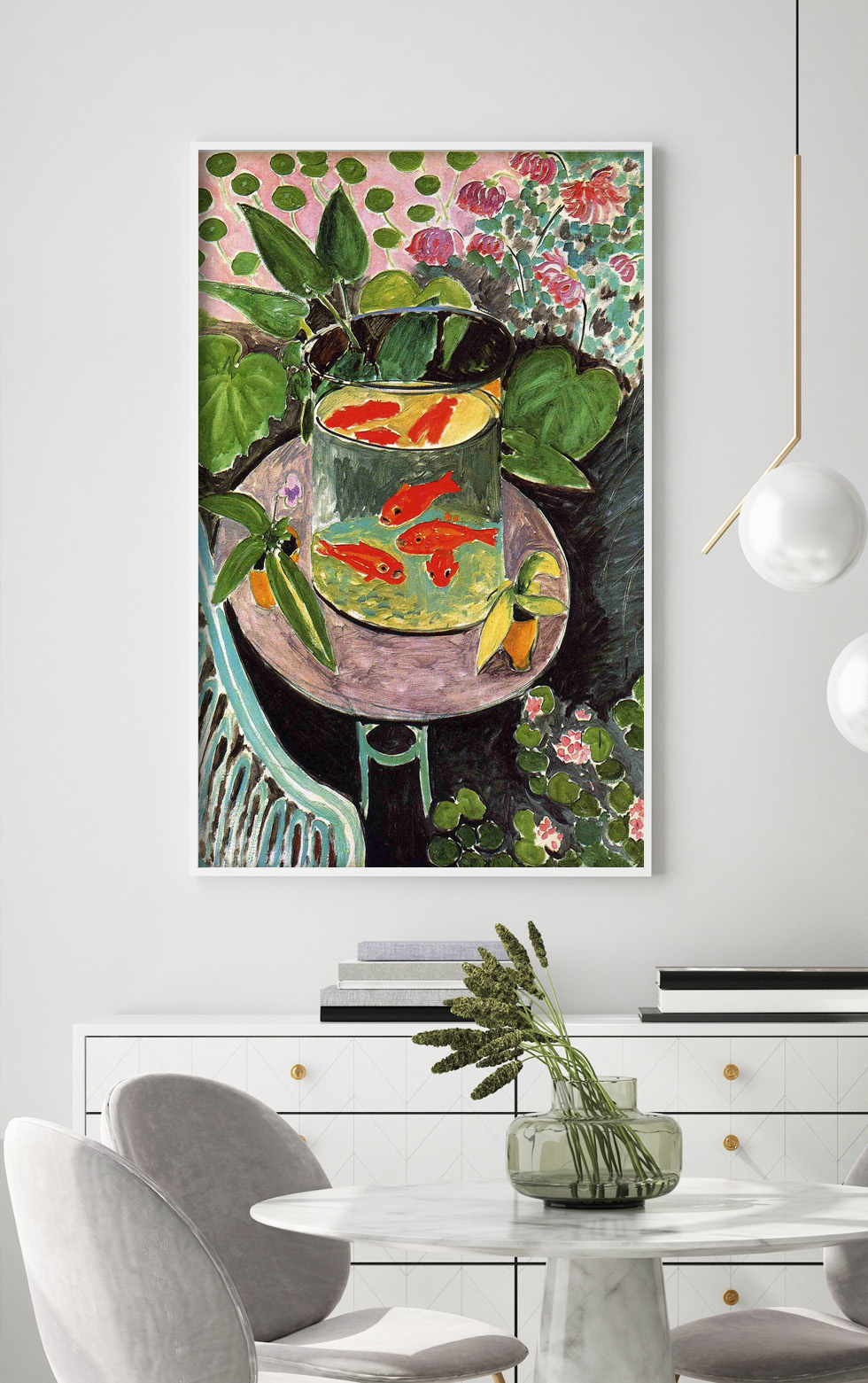 Matisse, Poisson Rouge dans une pièce