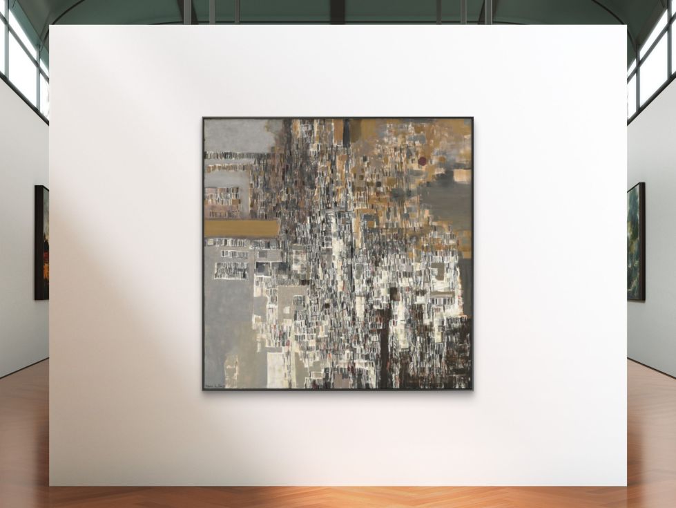 Maria Helena Vieira Da Silva, Le Carré dans une pièce