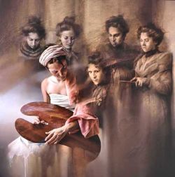 19.istvan Sandorfi reproduction peinte à la main