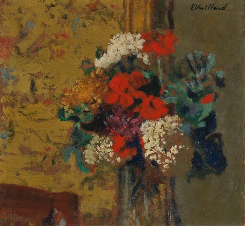 Édouard Vuillard, Géraniums et Boules de Neige, c. 1910