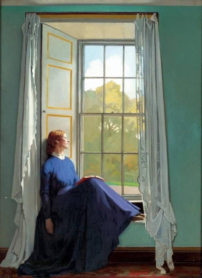 William Orpen, Le siège de la fenêtre - 1901