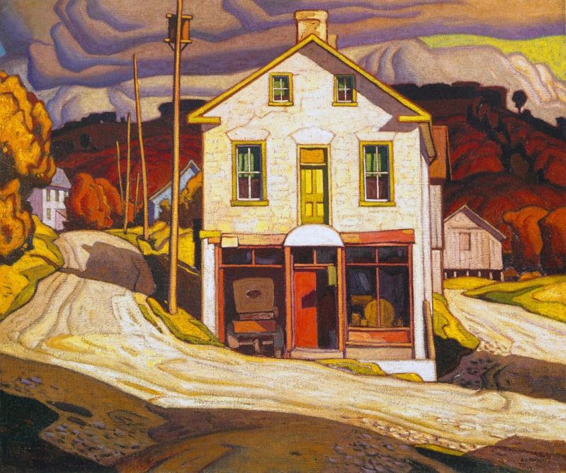 A. J. Casson Old Store In Salem - 1931