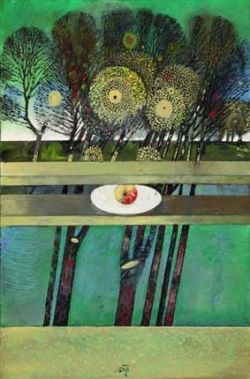 Peinture sur toile de Abolghassem Saidi Untitled 2006 reproduction peinte à la main
