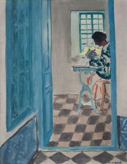 Albert Marquet, Intérieur à Sidi-Bou-Saïd, c. 1923 reproduction peinte à la main