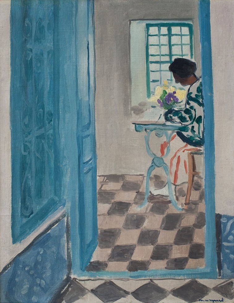 Albert Marquet, Intérieur à Sidi-Bou-Saïd, c. 1923
