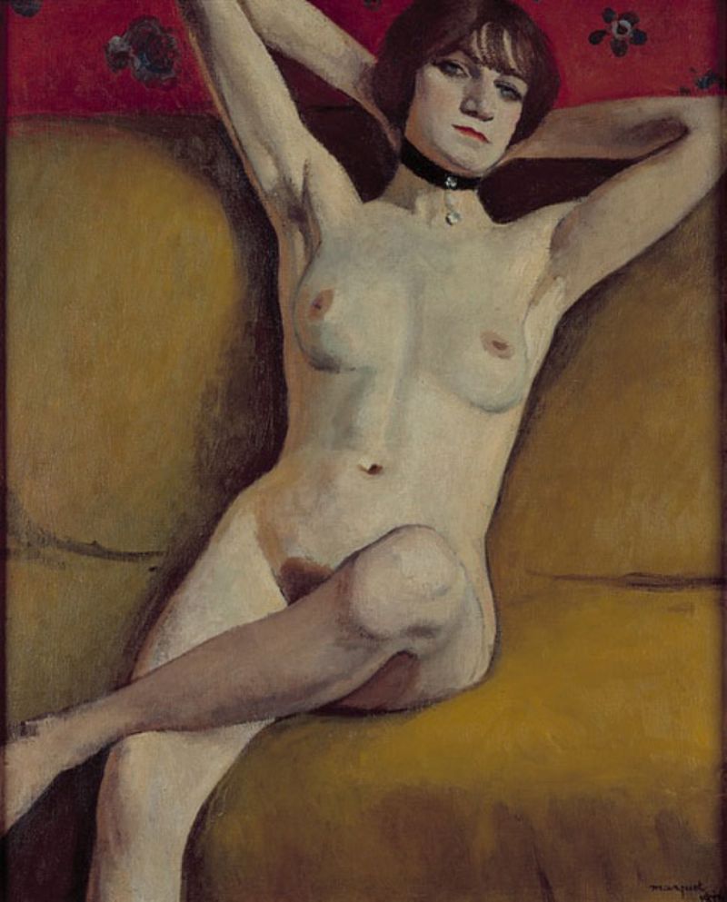 Albert Marquet Nude On A Divan 1912