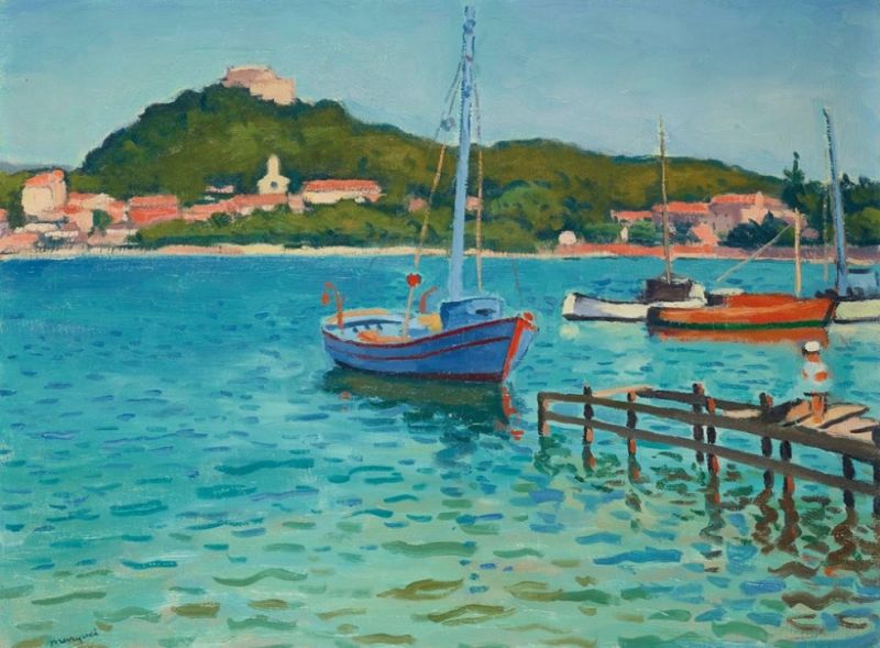 Albert Marquet Porquerolles Apres-midi D Ete 1939