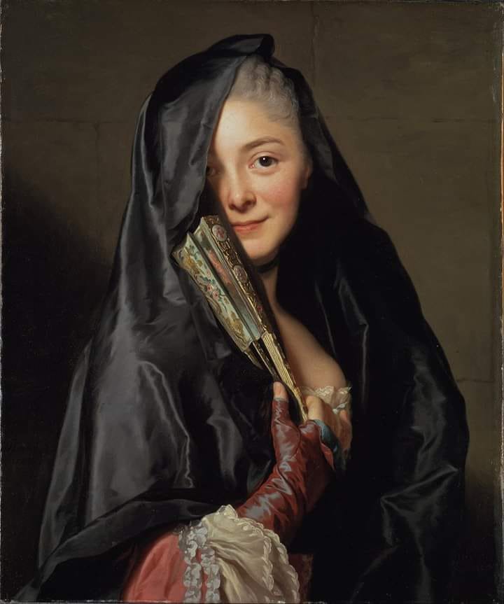 Alexander Roslin The Lady With The Veil Marie-suzanne Roslin The Artist S Wife 1768