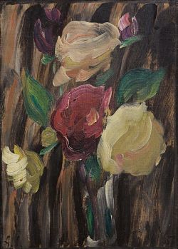 Peinture sur toile de Alexej von Jawlensky, Flower Still-Life, 1937 reproduction peinte à la main