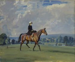 Peinture sur toile de Alfred James Munnings Portrait Of Lady Violet Astor Ca. 1920 reproduction peinte à la main