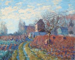 Peinture sur toile de Alfred Sisley Ete De La Saint-martin 1874 reproduction peinte à la main