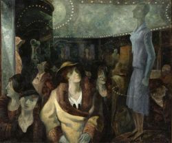 Peinture sur toile de Alix Yves Las Vitrinas 1927 reproduction peinte à la main
