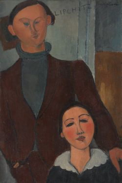 Amedeo Modigliani, Jacques Et Berthe Lipchitz reproduction peinte à la main