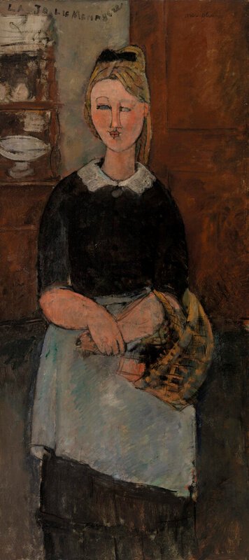 Amedeo Modigliani, La jolie ménagère, 1915