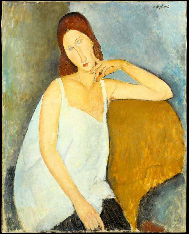 Amedeo Modigliani, Portrait de Jeanne Hebuterne
