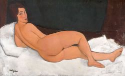 Peinture sur toile de Amedeo Modigliani Nu Allonge reproduction peinte à la main
