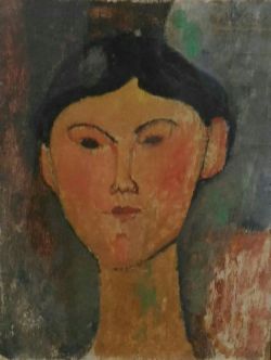 Amedeo Modigliani, Portrait De Beatrice Hastings reproduction peinte à la main