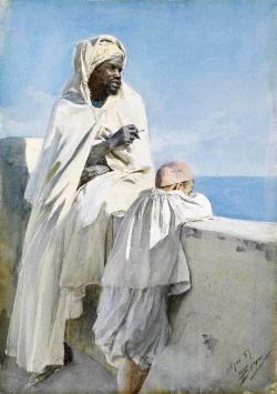 Peinture sur toile de Anders Zorn Boy In Algiers 1887 reproduction peinte à la main