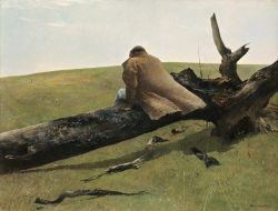 Peinture sur toile de Andew Wyeth April Wind 1952 reproduction peinte à la main