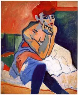 Peinture sur toile de Andre Derain The Dancer - 1910 reproduction peinte à la main
