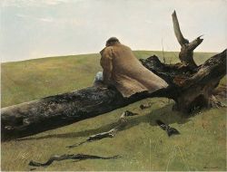 Peinture sur toile de Andrew Wyeth April Wind - 1952 reproduction peinte à la main