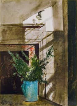Peinture sur toile de Andrew Wyeth Bird In The House reproduction peinte à la main