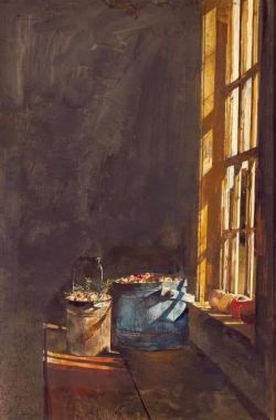 Peinture sur toile de Andrew Wyeth Cranberries reproduction peinte à la main