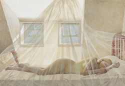 Peinture sur toile de Andrew Wyeth Day Dream 1980 reproduction peinte à la main